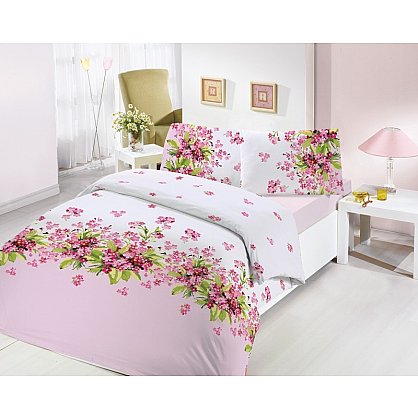 Комплект постельного белья CREAFORCE SUMBUL 50х70*2 (2 спальный), розовый (kr-253-30-CHAR002), фото 1