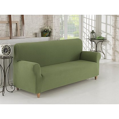 Чехол для дивана "KARNA NAPOLI" трехместный, зеленый (kr-101826), фото 1