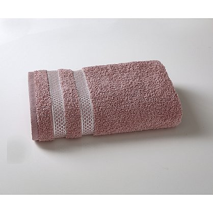 Полотенце махровое "KARNA PETEK", грязно-розовый, 70*140 см (kr-2147-CHAR003), фото 1