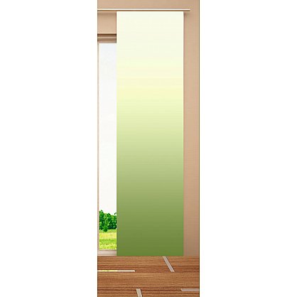 Японская штора цветная "Зеленый-А" (w678-262-A), фото 1