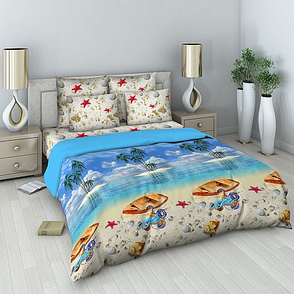 Комплект постельного белья "Райский остров" 301 (1.5 спальное) (100855), фото 1
