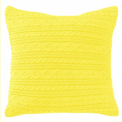 Наволочка декоративная "Yellow", 02-V036/1, желтый, 45*45 см (ap-102060), фото 1
