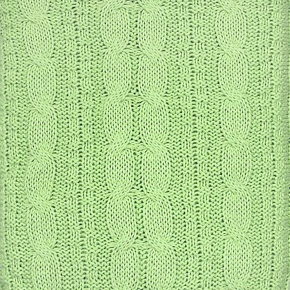 Плед вязаный хлопок Buenas Noches, зеленый, 150*200 см (tr-100974), фото 2