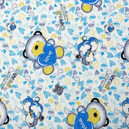 Одеяло-покрывало трикотажное "Карапуз голубой" (arp-200559-gr), фото 2