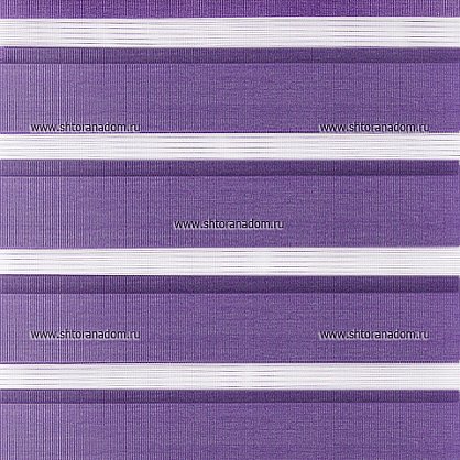 Рулонная штора "День-ночь Фиолетовый", ширина 68 см (409-72(68) ), фото 5