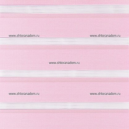 Рулонная штора "День-ночь Розовый", ширина 100 см (410-104(100)), фото 5
