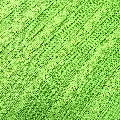 Плед вязаный "Лесной уголок", зеленый, 130*180 см (ap-100070), фото 2