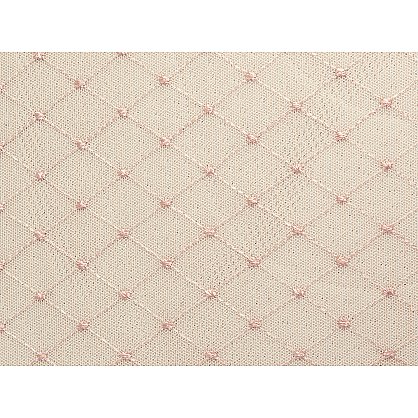 Тюль Elza B11977-007, молочный с розовой вышивкой (df-200554-gr), фото 7