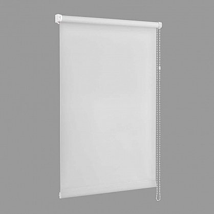 Рулонная штора "Сантайм уни Белый", ширина 81 см (100-85(81)), фото 2