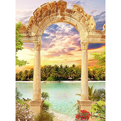 Фотопанно холст "Античная арка", 200*270 см (d-101899), фото 2
