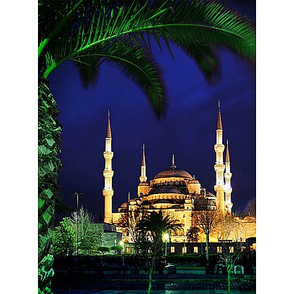 Фотопанно холст "Вид на Голубую мечеть", 200*270 см (d-101889), фото 2