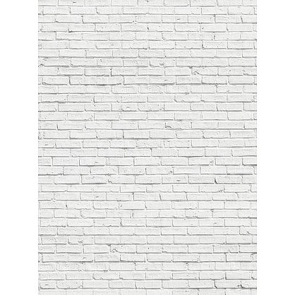 Фотопанно холст "Кирпичная стена белая", 200*270 см (d-102546), фото 2