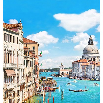 Рулонная штора ролло термоблэкаут "Венеция" (d-200380-gr), фото 2