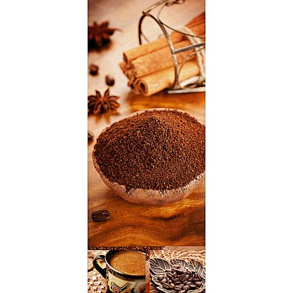 Рулонная штора лен "Кофе микс", 43 см (d-102793), фото 2