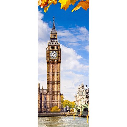 Рулонная штора лен "Осенний Лондон", 48 см (d-100686), фото 7