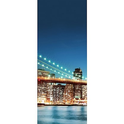 Рулонная штора термоблэкаут "Бруклинский мост", 62 см-A (d-104417-A), фото 3