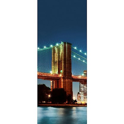 Рулонная штора термоблэкаут "Бруклинский мост-2", 57 см-A (d-104920-A), фото 3