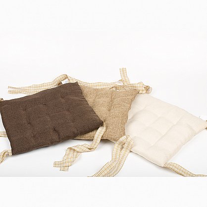 Подушка для сидения "Печенька" - 3, коричневый (C-4-K), фото 3