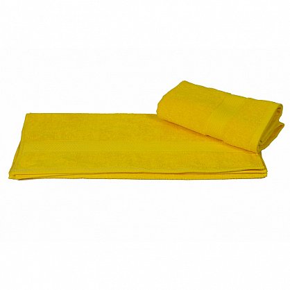 Махровое полотенце "BERIL", желтый, 100*150 см (h-8698499300217), фото 1