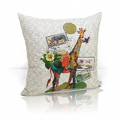 Подушка декоративная "Giraffe", дизайн 490 (kf-100638), фото 1