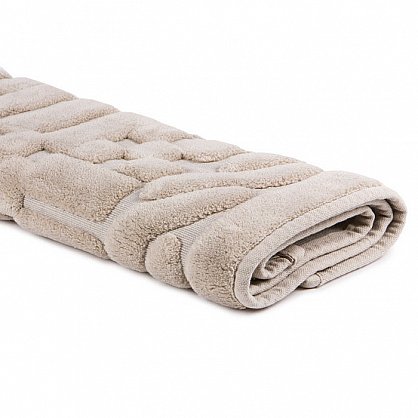 Набор ковриков для ванной Arya Berceste (60*100 см; 50*60 см), бежевый (ar-101273), фото 4