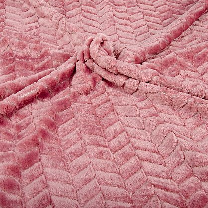 Плед "Касабланка" розовый, 200*220 см (no-100077), фото 6