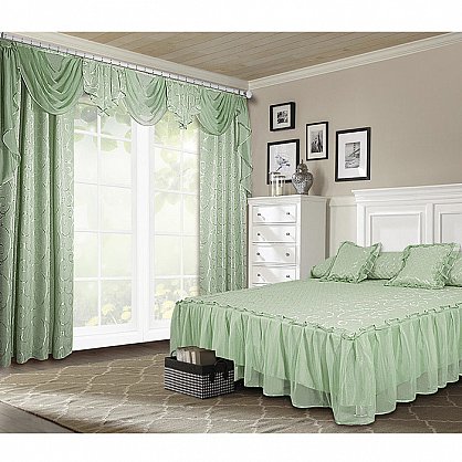 Комплект для спальни "Фантазия", зеленый (SPF-3-1), фото 1