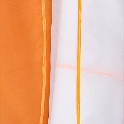 Шторы "Ромео", оранжевый, левая (RM-l-8), фото 3