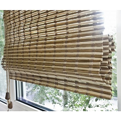 Римская штора "Бамбук Микс", ширина 160 см-A (es-72959160160-A), фото 1