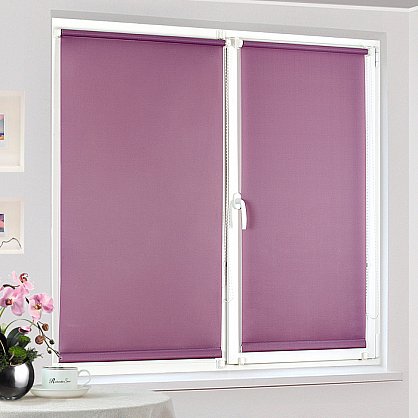 Рулонная штора "Сантайм уни Фиолетовый", ширина 34 см (170-38(34)), фото 2