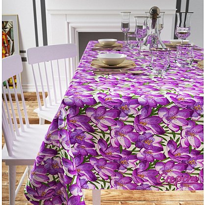 Скатерть "Фиолетовый шафран", 145*220 см (s-101570), фото 2