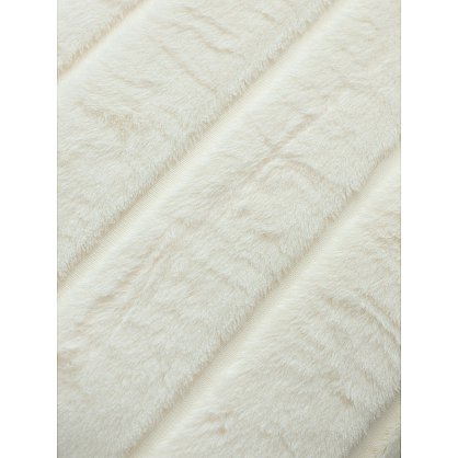 Плед искусственный мех "Кролик Полосы", молочный, 200*220 см (tr-1043131), фото 4