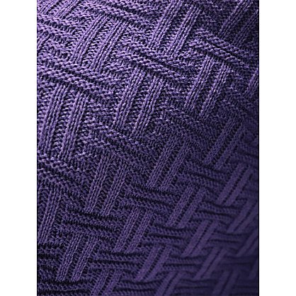Плед вязаный Buenas Noches lta Assai, фиолетовый, 150*200 см (tr-102601), фото 2