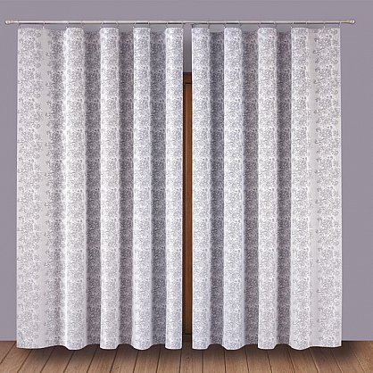 Комплект штор Primavera №1110018, серый, 180*250 см (zk-100013), фото 1